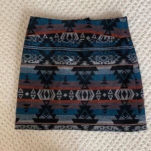 Western Mini Skirt - Size 2